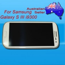 [Special] Samsung Galaxy S3 i9300 LCD and touch screen assembly with frame [White]